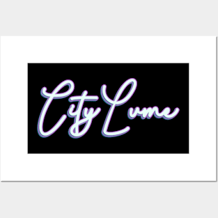 City lume Posters and Art